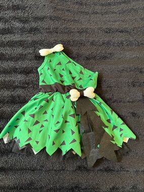 Baby Pebbles Flintstones Halloween Costume up to 70cm 27.5 inches 14-21 lbs